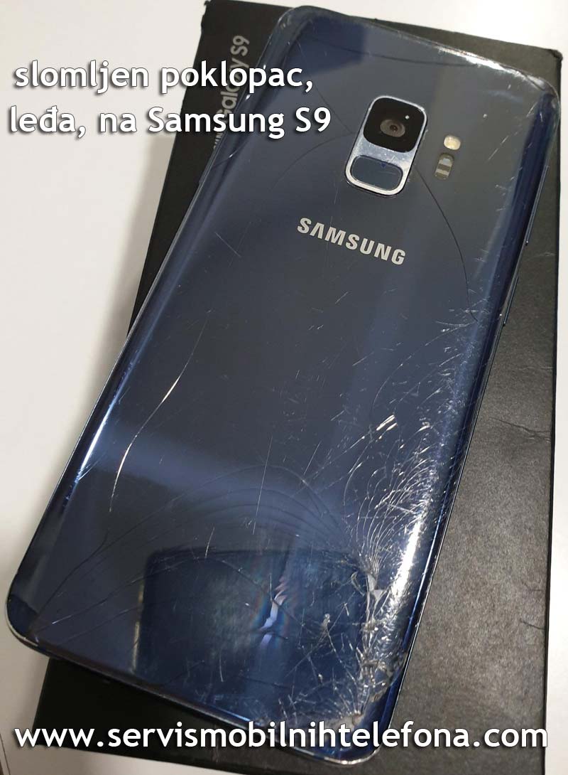 Samsung S9 zamena zadnjeg stakla