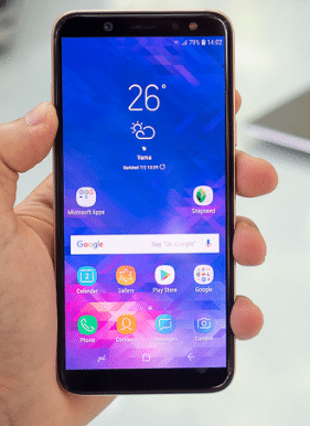 Samsung Galaxy A6, zamena ekrana