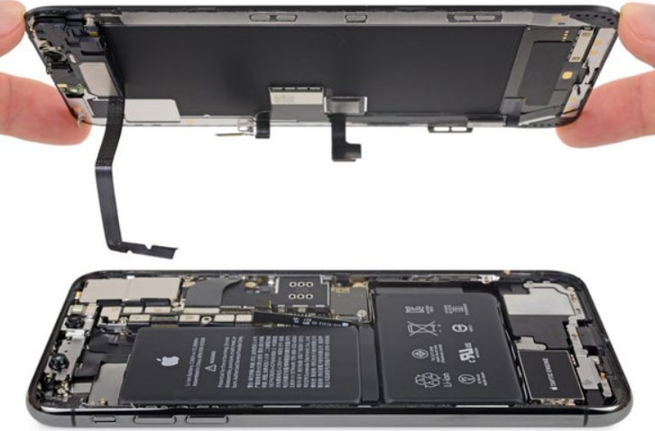 iphone xs max zamena ekrana displeja