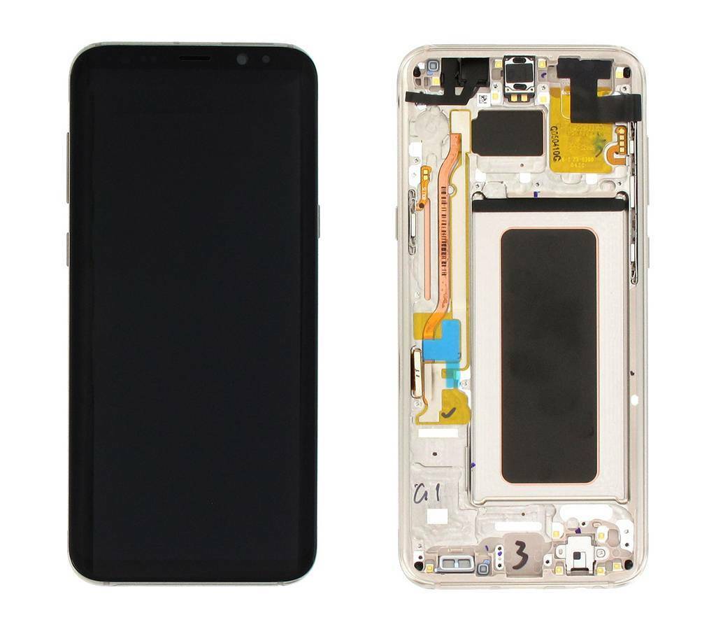 Samsung (G955) Galaxy S8 Plus LCD + touchscreen + frame zlatni FULL ORIGINAL - Doktor Mobil