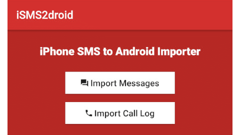 iPhone SMS to Android Importer