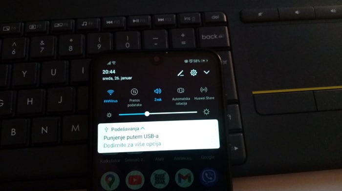 usb povezivanje