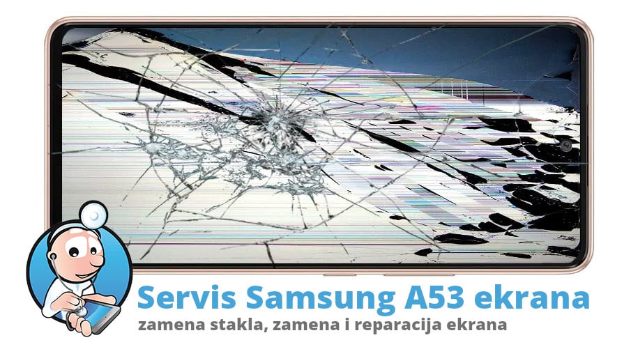 stakla ekrana Samsung A53