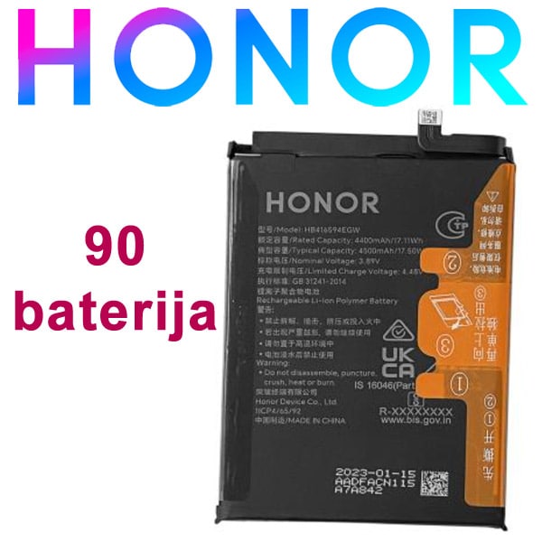 honor 90 baterija