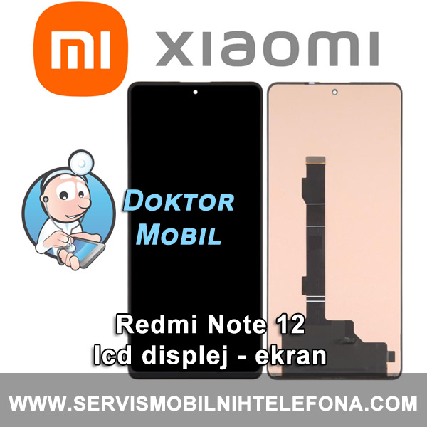 ekran za Xiaomi Redmi Note 12