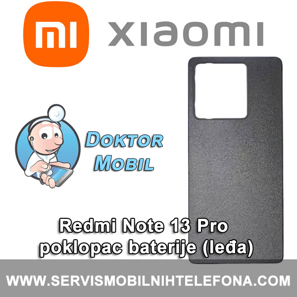 Poklopac baterije (leđa) za Redmi Note 13 Pro