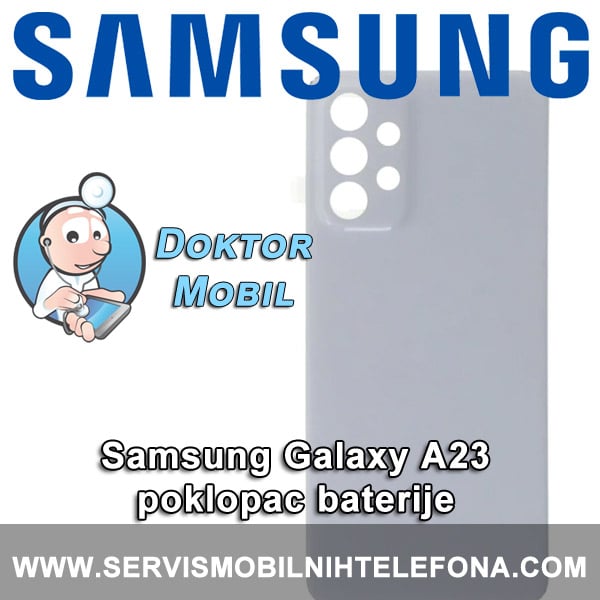 zadnje staklo (poklopac) na Samsung Galaxy A23