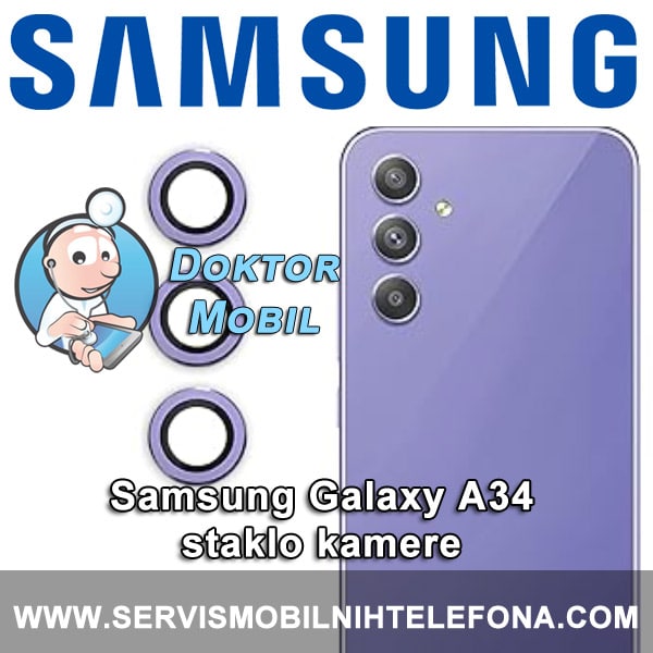 Staklo kamere za Samsung Galaxy A34