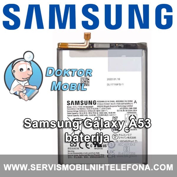 Samsung Galaxy A53 baterija