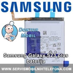 Samsung S23+ baterija