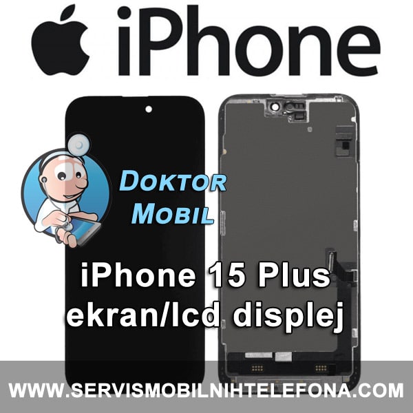 ekran za iPhone 15 Plus